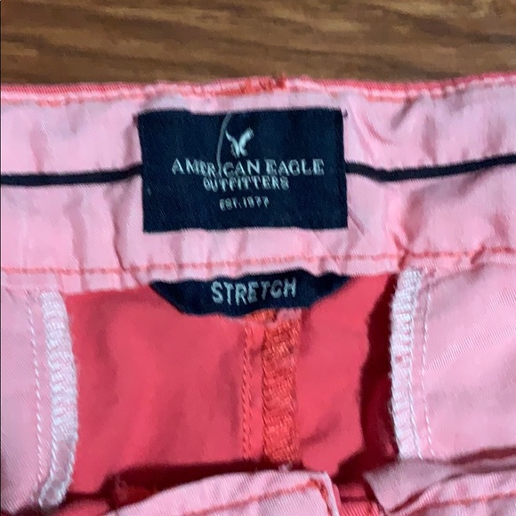 Coral American Eagle shorts - Picture 3 of 4